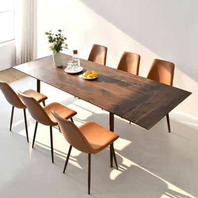 Bernabeu 95" L Extendable Dining Table