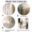 Peinture de formes abstraites II - impressions sur toile brunes 2 pièces-795216512-795216507-795216513