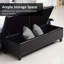 Banc de rangement avec repose-pieds 51 po-813618727