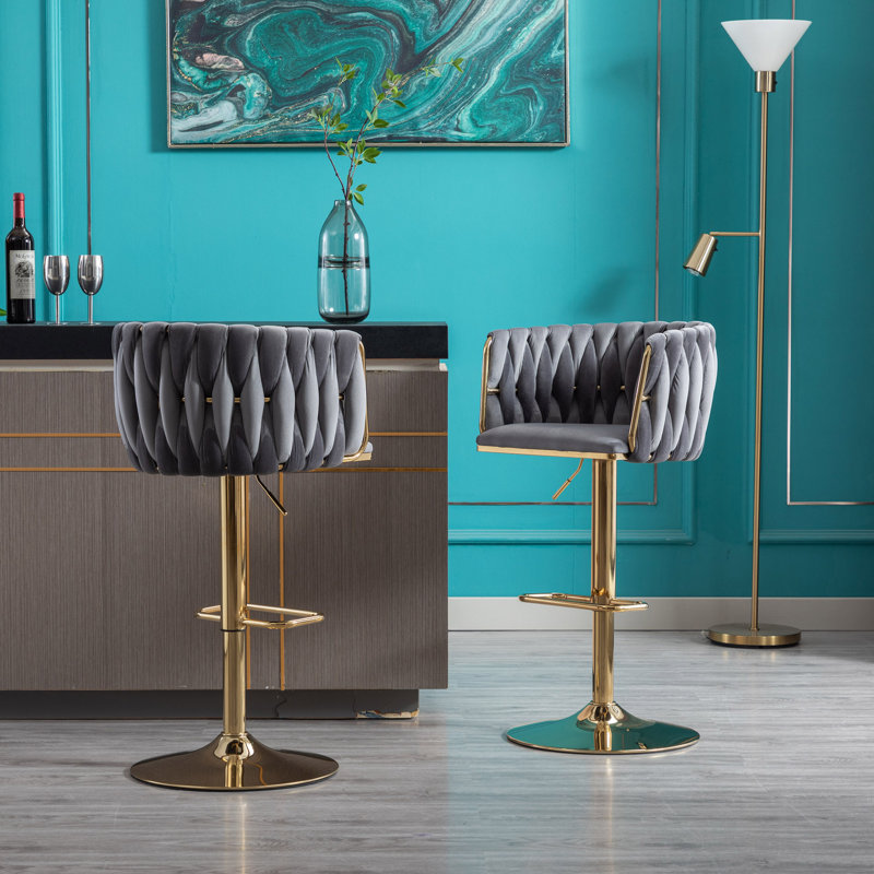Tabouret Kimbrel, gris