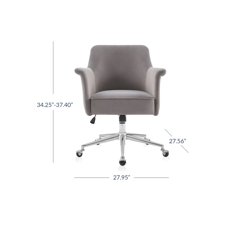 Fauteuil de travail ergonomique Nin, gris