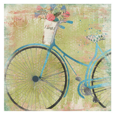 " Bicycle Blue " Print