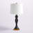 Barnette Glass USB Table Lamp