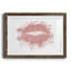 «Rose Gold Lips», impression sur papier encadrée-838122648-838122627