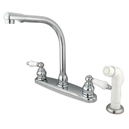 Robinet de cuisine Kingston, Chrome poli