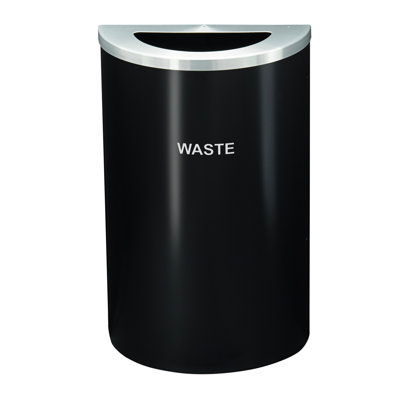 Steel Open Kitchen Trash Can
