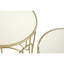 Elmdale Glass Top Drum Nesting Tables