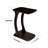 Johnnel Solid Wood Floor Shelf End Table