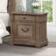 Ensemble de chambre à coucher de 3 pièces gris vieilli-131104853