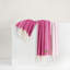 Crystal Blue Fiji Stripe Throw-1095484808