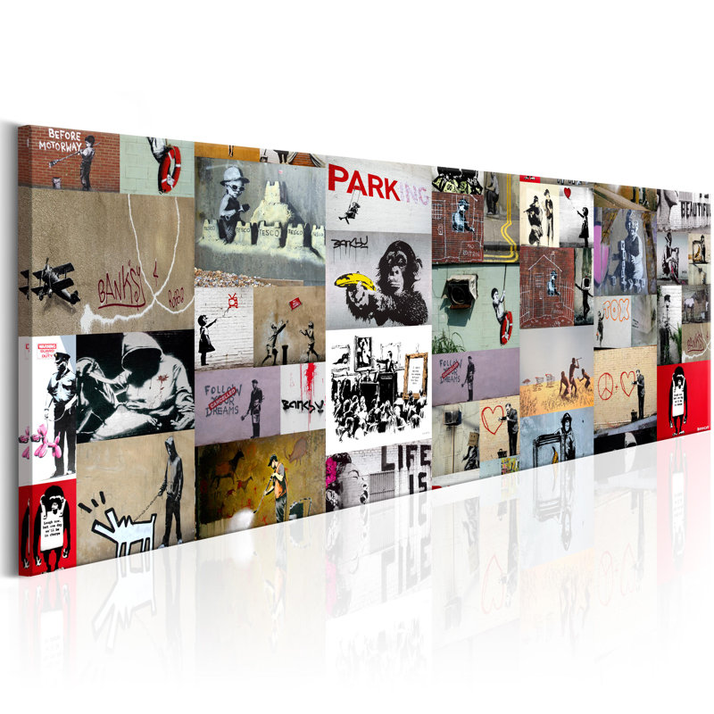 No Frame Print on Canvas, 40cm H x 120cm W