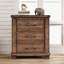 Commode d'appoint en bois massif