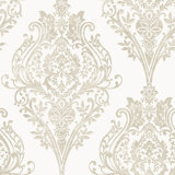 Kwon Damask Metallic Wallpaper Double Roll