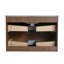 Armoire de salle de bain moderne 30 po - meuble-lavabo en chêne brun avec amplement d'espace de rangement-1052375955-1052375954