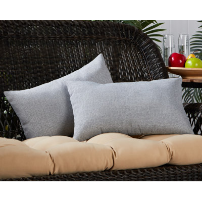 Henrich Outdoor Reversible Throw Pillow