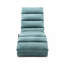 Élégante chaise longue de massage en lin avec télécommande, conception ergonomique pour un confort et une détente ultimes-314265537-314265540