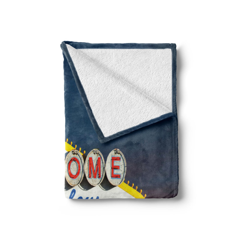 Hand Woven Throw Blanket, 50" x 70"
