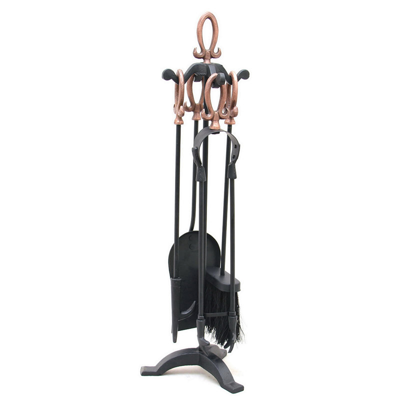 Iron Fireplace Tool Set