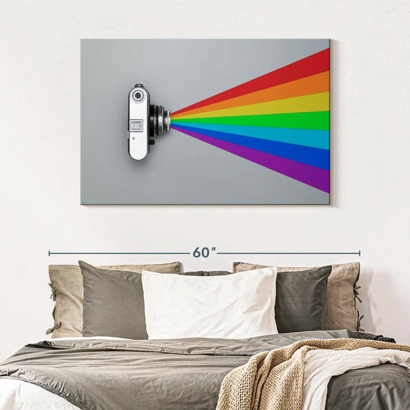 Senne Rainbow Camera Flash, 32" H x 48" W