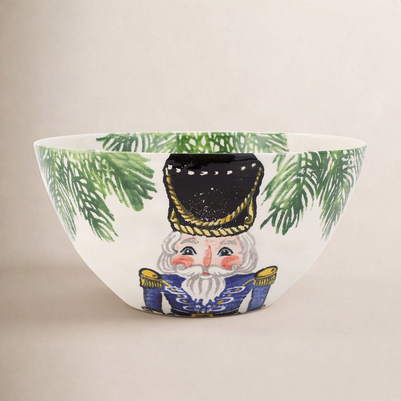 Nutcrackers Terra Bianca Serving Bowl