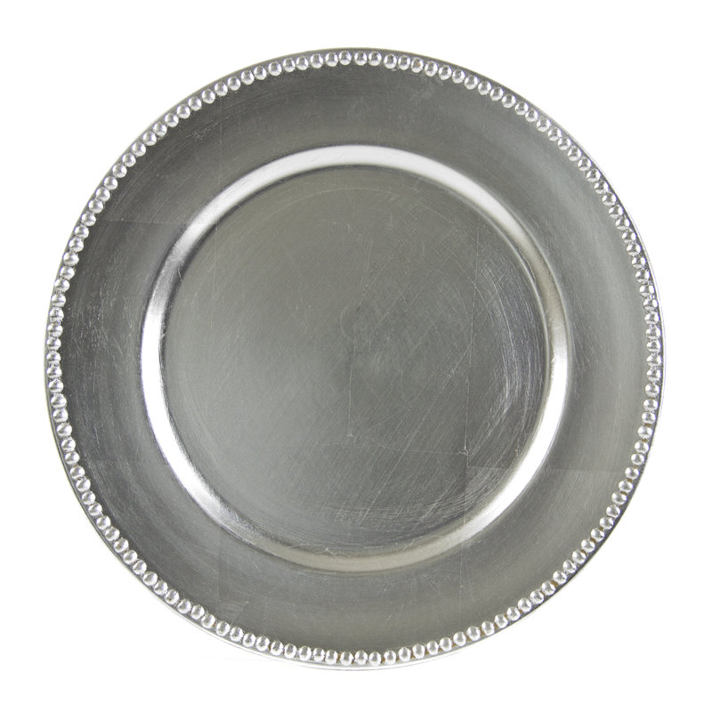 Chargeur à perles 13 po Nakita, argent