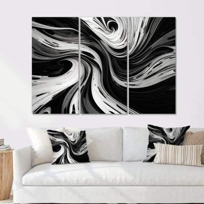 Cyla - Spiral Abstract Wall Art Set