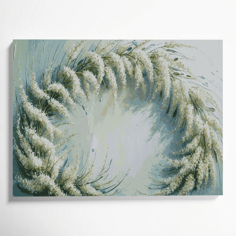 Art mural sur toile Botanical Elderflower, H 16 po x l 20 po
