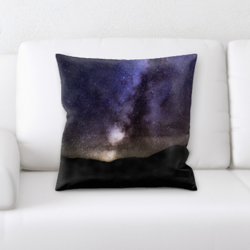 Microsuede Throw Pillow