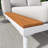 Modern Outdoor Daybed Patio Metal Daybed-668320074