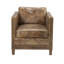 28" Wide Top Grain Leather Club Chair