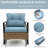 Barbary 3pcs Patio Rocking Rattan Set, Outdoor Bistro Set with Cushions, 2 Rocker Chairs& 2-Tier Side Table-1097853446