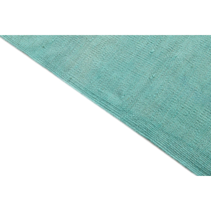 Tapis carré carré 5 pi 7 po x 5 pi 7 po Petrella Turquoise