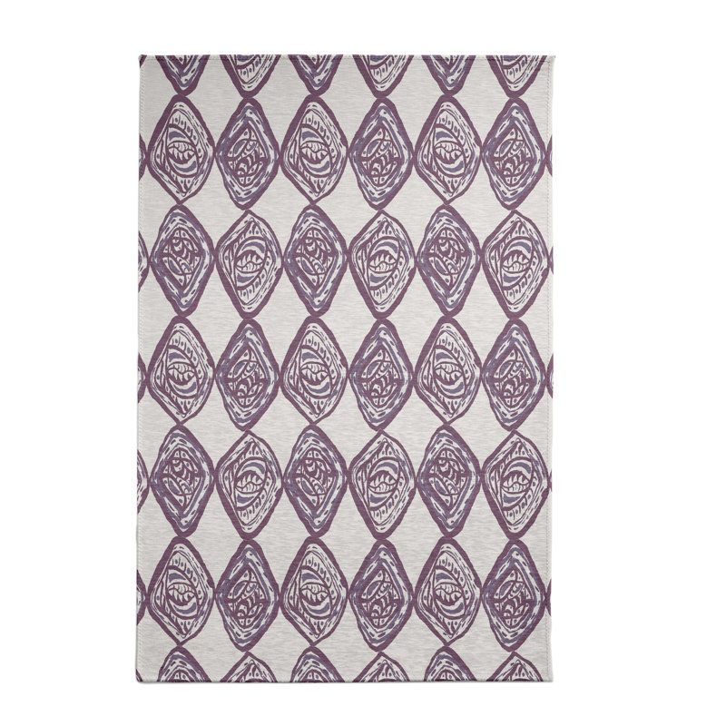 Safari Chenille Geometric Indoor Rug, Rectangle 2' x 3'