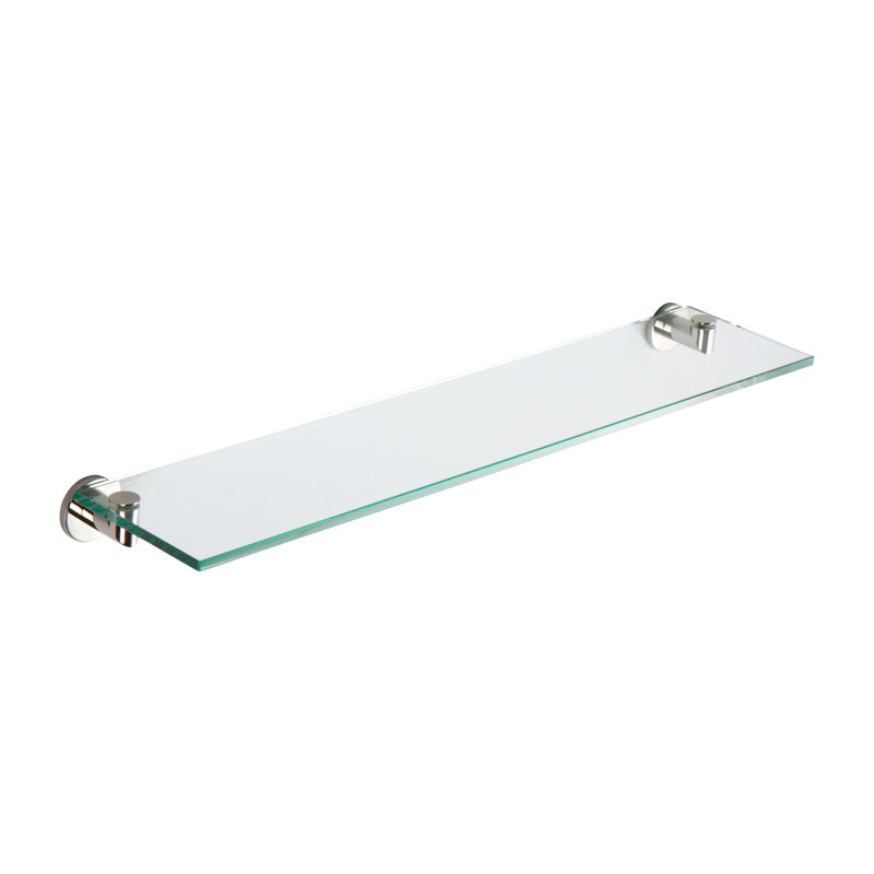 Kubic 24" Shelf, Polished Nickel