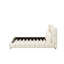 Velvet Upholstered Platform Bed With 2 Pillows And Wingback Headboard-1639251790-1639251785