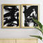 «Black Bamboo I», ensemble de 2 impressions sur toile encadrées-1721847123-1721847126
