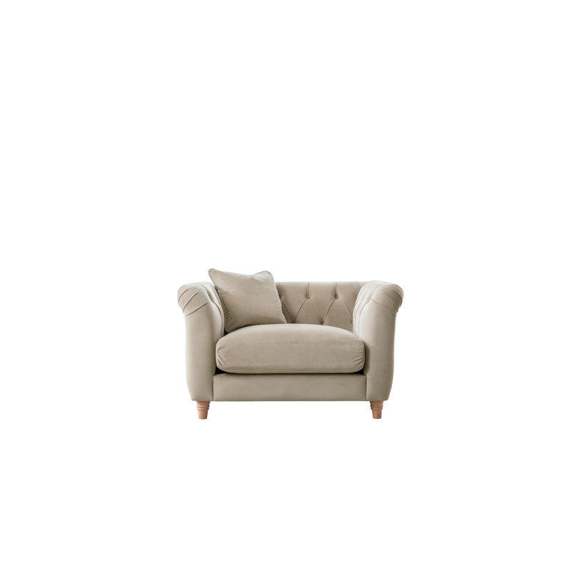 Noelia Accent Chairs, Putty