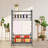 16 Tier Ribbon Display Organizer With Wheels