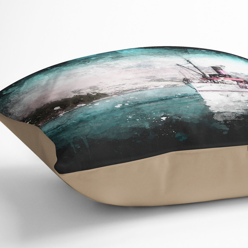 Square Cushion, 55cm H x 55cm W x 20cm D, Stone