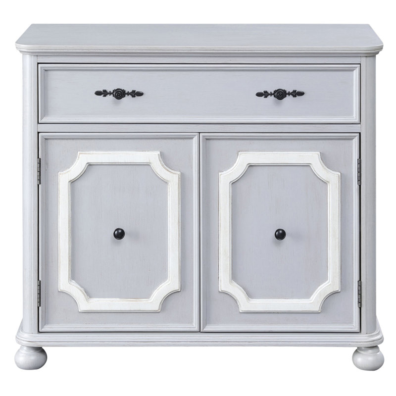 Armoire décorative grise