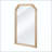 20" x 30" Solid Wood Frame Rounded Corner Decorative Mirror-40818350-40818351