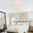 Olinde Linen Blend Flush Mount