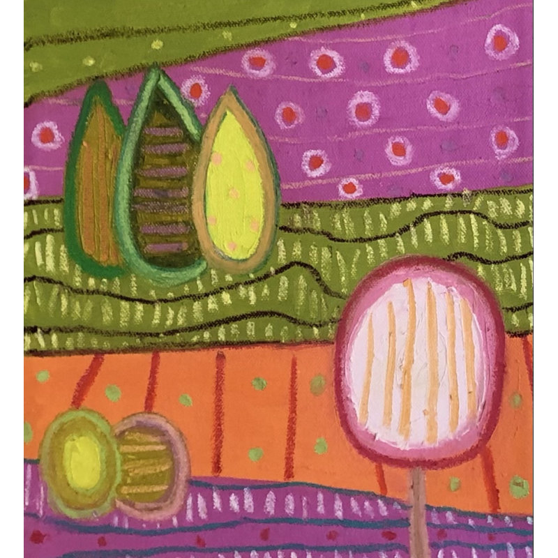 «Me Encanta El Campo» par Jeff Ferst, H 32 po x l 24 po, Toile tendue