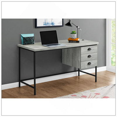 Versatile Computer Desk With Multiple Storage Options For Efficient Work