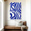 Motif de tourbillon bleu marine Avery-108622020