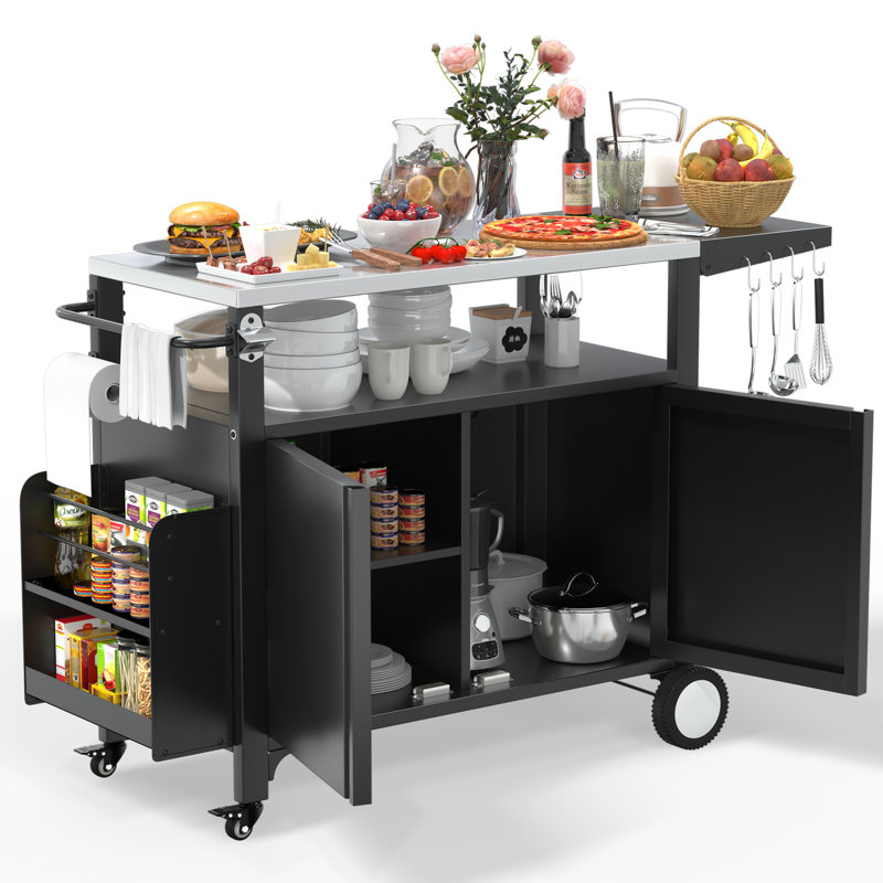 Chariot-bar d'extérieur polyvalent