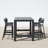 Farrah 4 - Person 39'' Long Bar Height Dining Set-643361981