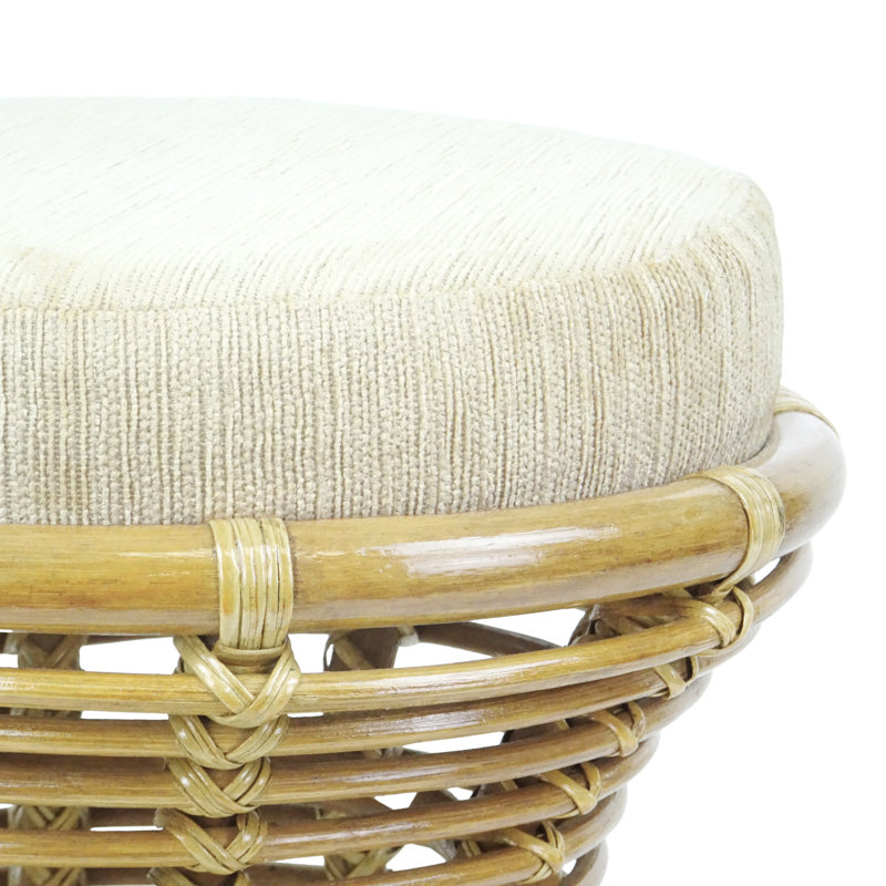 Tabouret de coiffeuse Adero, Naturel