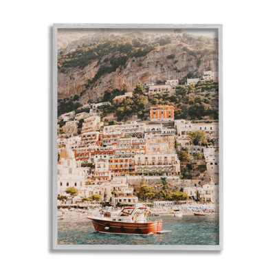 " Coastal Port City Buildings Seaside " by Krista Broadway