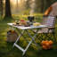 Silver Lightweight Aluminum Outdoor Camping Leisure Table